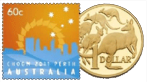 Perth Stamp & Coin Show Logo